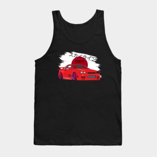 Skyline R34 illustration Tank Top